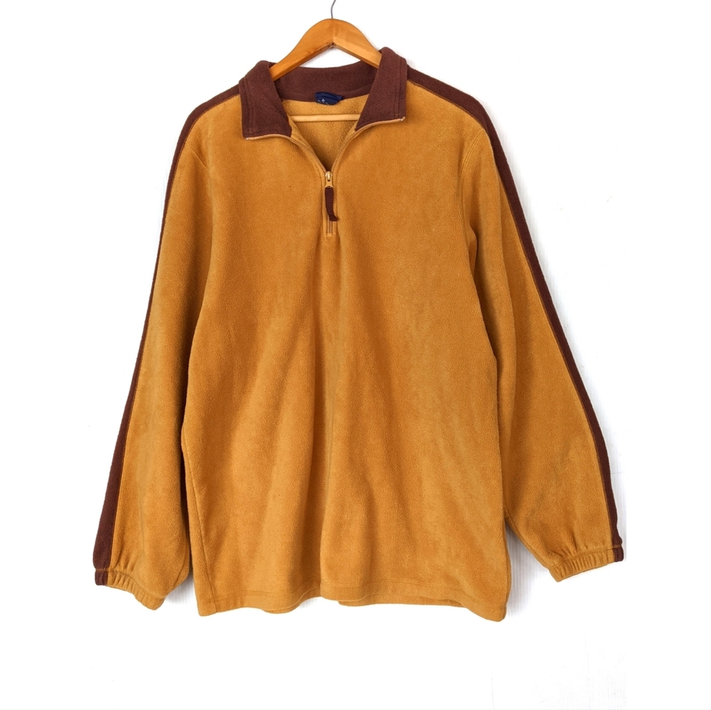 Vintage Champs Sports 1/4 Zip Fleece Jacket